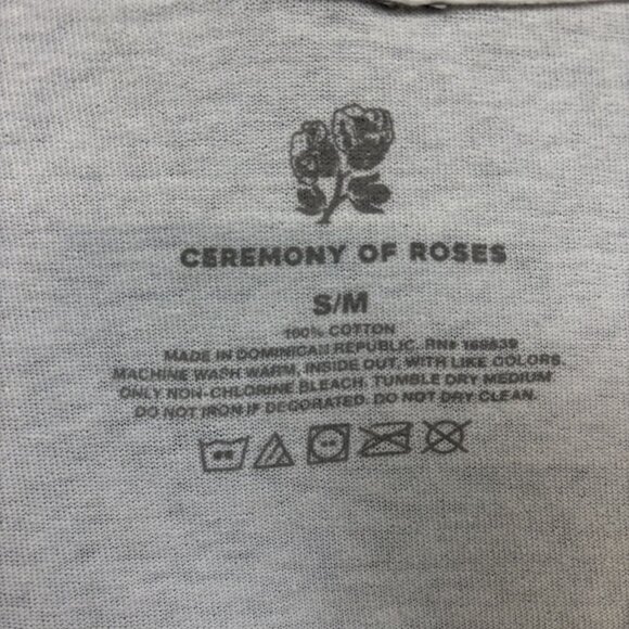 Bad Omens Ceremony Of Roses Im Your Favorite Reference Rock T-shirt Size S/M - Picture 4 of 4